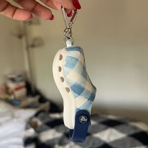 Bath & Body Works Gingham Croc Checkered pocketbac holder